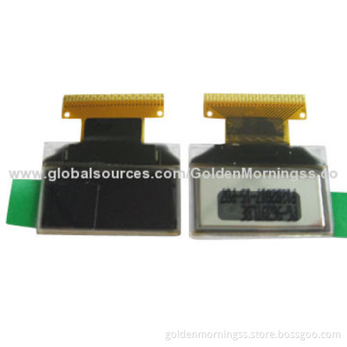 0.83-inch OLED Display Module, 96x39px Resolution, White Color in Black Background